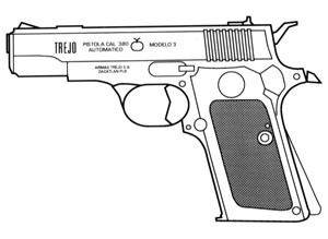 Trejo Model 3, .380ACP: - Triple K