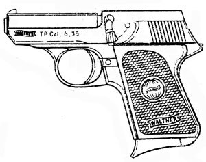 Walther ppk чертеж